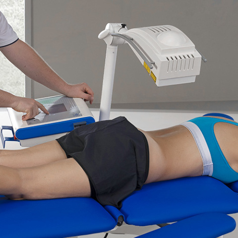 LASERTHERAPIE MIT SCANNING